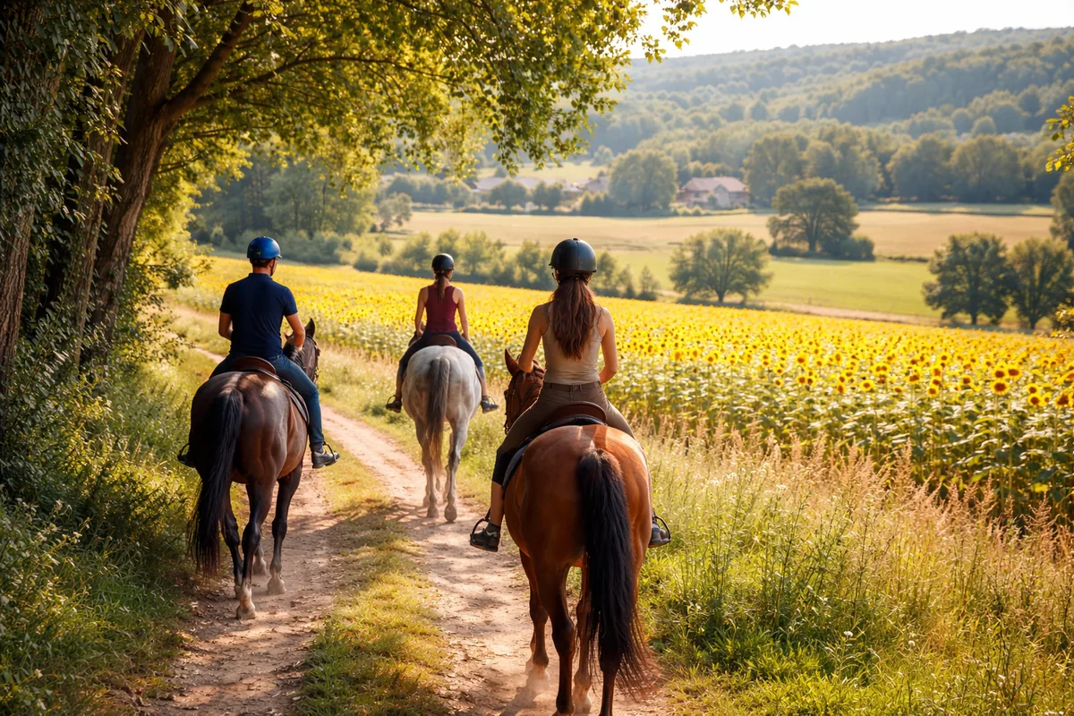 Où pratiquer des balades à cheval en Charente avec des centres équestres