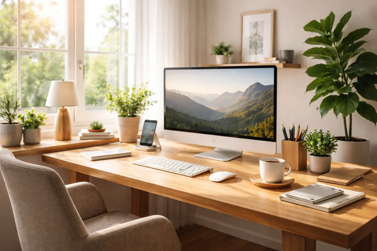 Les bienfaits d'un espace de travail à domicile optimisé